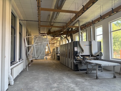 Produktion Fensterlackierung Produktion Fensterlackierung